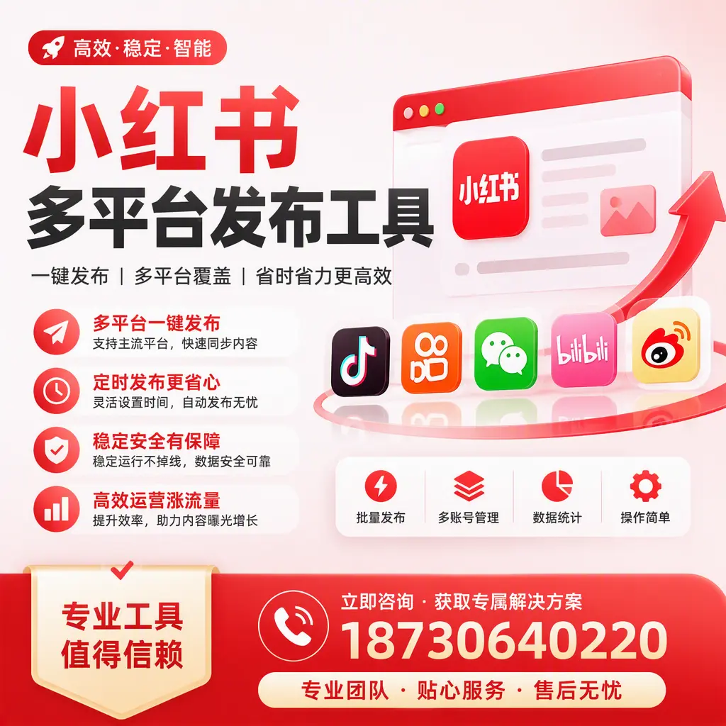 在 海西 小红书多平台发布工具的市场前景分析